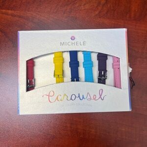 Michelle Colorful Watch Strap Set of 6 BNIB